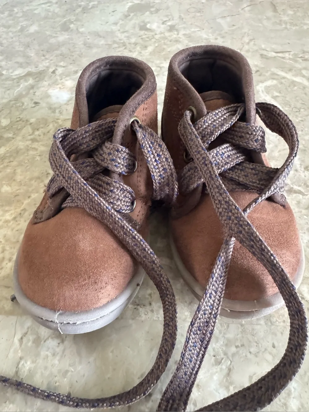 ✨ Stylish Faux Suede Baby Chukka Ankle Boots 4M Noah by Carter's